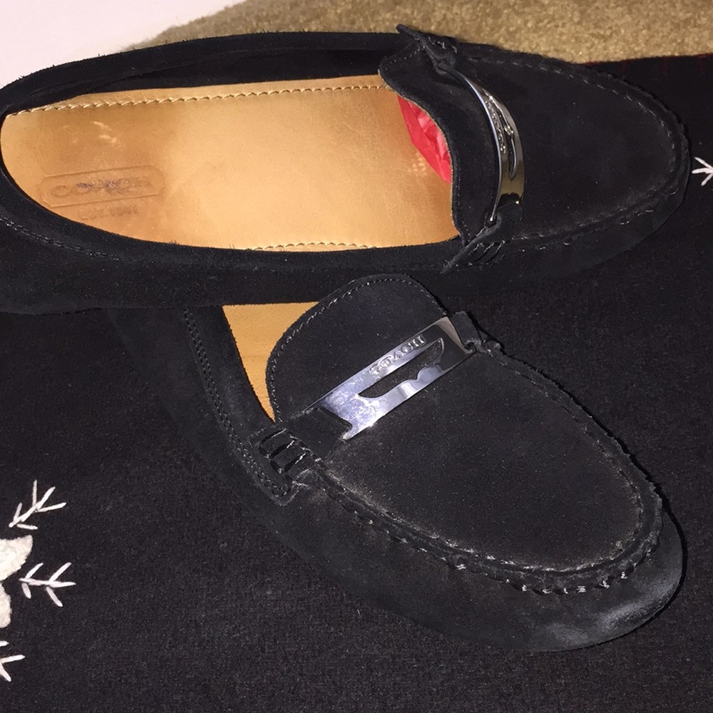 Size 7.5  - COACH Driving Shoe (these are wide)